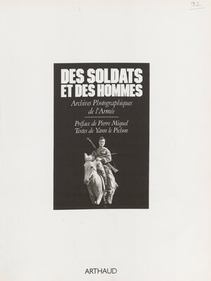 cover image of Des soldats et des hommes